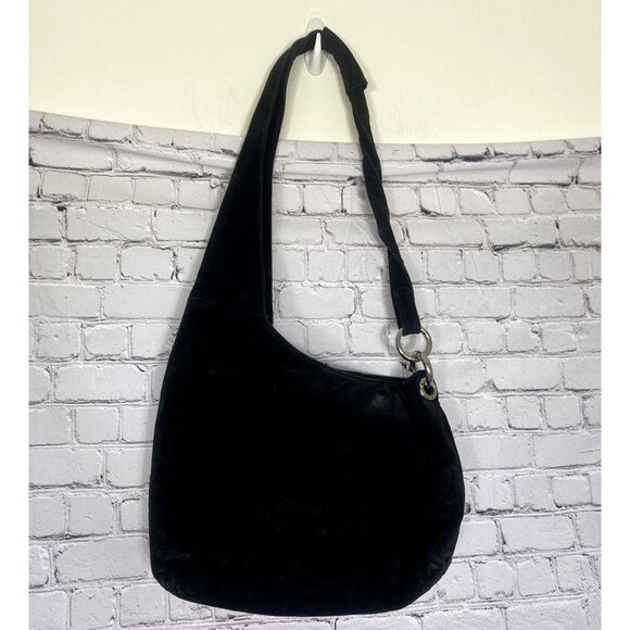 Viva Bags of California Handbags - Vintage Viva Bags of California Black Leather Shoulder Bag